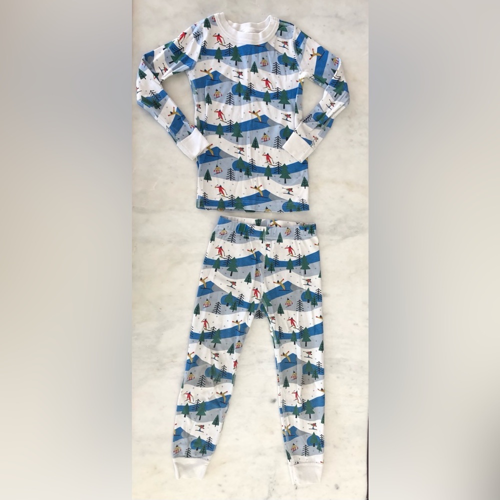 Kids Pajamas with Fun Winter Print